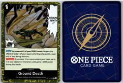 Ground Death OP14-096 Rare The Azure Sea's Seven One Piece NM - Image 3