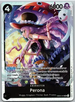 Perona (045) EB03-045 Extra Booster: One Piece Heroines Edition One Piece NM - Image 1