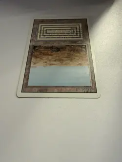 Magic the Gathering Scrubland Revised Edition Dual Land Card Near Mint - Image 2