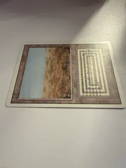 Magic the Gathering Scrubland Revised Edition Dual Land Card Near Mint - Image 3