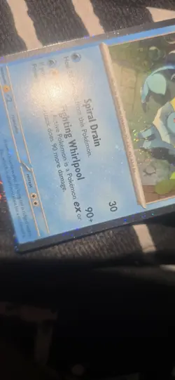🌀 SWIRL & HEAVY BLEED🌀 Vaporeon 168 Promo - Pokemon Card - Scarlet & Violet NM - Image 4