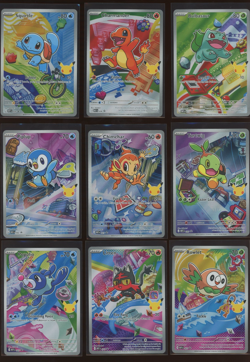 Pokemon 2026 First Partner Illustration Collection 9 card Promo Set #3 Kanto + - Image 1