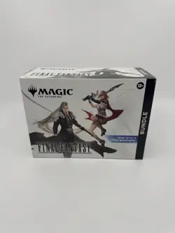 Magic: The Gathering Final Fantasy Bundle WOTC 9 Play Booster New/Sealed In Hand - Image 1