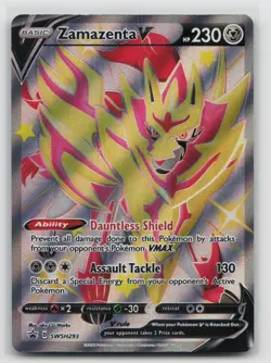 Zamazenta V (Shiny) - SWSH: Sword & Shield Promo Cards SWSH293 Holo LP - Image 1