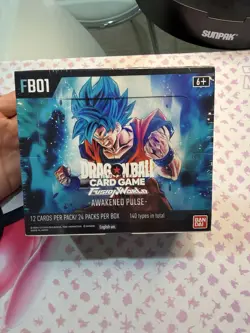 Dragon Ball Super Card Game Fusion World FB01 Awakened Pulse Booster Box SEALED - Image 1
