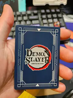 Pokemon X Demon Slayer Kimetsu no Yaiba Soul Cards Holo Rengoku Kyoujurou ZR-007 - Image 2