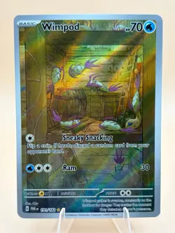 Wimpod 191/182 Illustration Rare Paradox Rift Pokemon Near Mint - Image 1