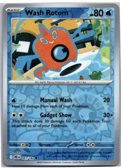 Wash Rotom - SV10: Destined Rivals 061/182 - Common - NM Pokemon TCG - Image 1