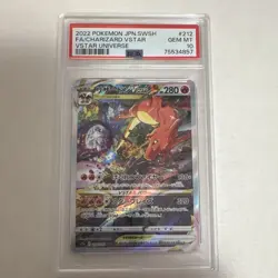 2022 Pokemon Japanese Charizard VSTAR 212/172 S12a VSTAR Universe PSA 10 - Image 1
