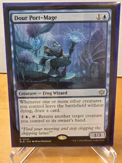 MTG - Dour Port-Mage #47 - Bloomburrow - Image 1