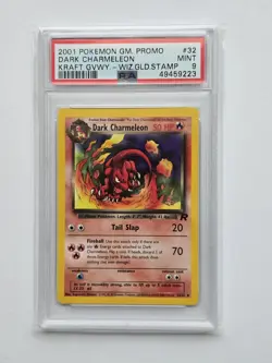 Pokemon Dark Charmeleon - 32/82 - Gold W Stamp - PSA 9 - Image 1