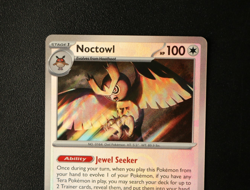 Pokemon Card - Noctowl 078/131 Master Ball Reverse - Prismatic Evolutions - NM ⭐ - Image 2