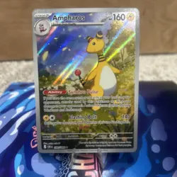 Ampharos 090/086 Illustration Rare Pokemon TCG: Chaos Rising - English NM Fresh - Image 1