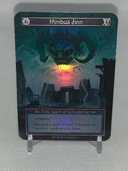 Sorcery Contested Realm: Alpha Nimbus Jinn Foil - Image 1