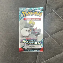 1x Pokemon Journey Together Fun Pack New Sealed Booster Pack TCG English UK - Image 1