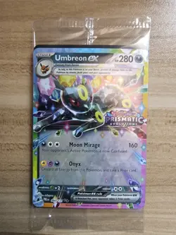 Umbreon EX 060/131 Pokemon SV: Prismatic Evolutions Stamped Promo - Image 1