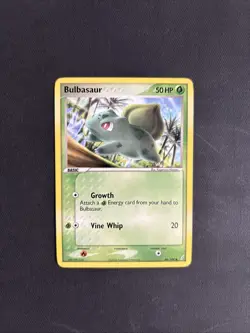 Pokemon TCG Bulbasaur Crystal Guardians 46/100 Regular Common Non Holo 2006 - LP - Image 1