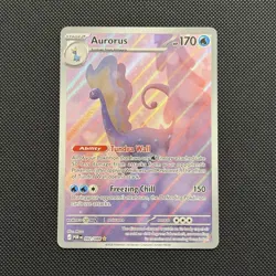 Aurorus 092/088 POR Ability Rare Holo Stage 2 Ancient 170HP Pokemon TCG EN - Image 1