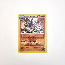 Pokemon TCG Team Magma's Aggron 14/34 Holo Rare Double Crisis NM Near Mint - Image 2