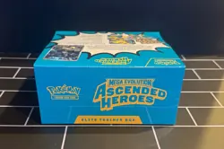 POKEMON TCG MEGA EVOLUTION ASCENDED HEROES ETB SEALED MINT CONDITION - Image 5