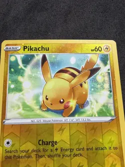 Pokemon Sword & Shield - Pikachu 065/202 Cosmos Reverse Holo - Image 3