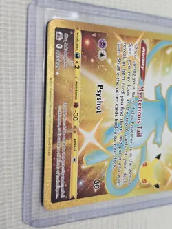 Mew GOLD Pokemon TCG 2021 Celebrations 25th Anniversary 025/025 RARE Mint / Gem - Image 4