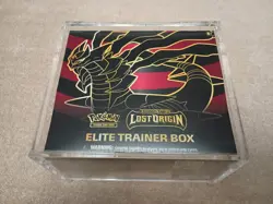 Factory Sealed Pokemon Lost Origin Elite Trainer Box With Acrylic Case - Image 1