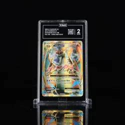 2016 POKEMON XY EVOLUTIONS #101 FULL ART/M CHARIZARD EX TAG 2 - Image 1