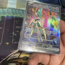 Pokemon TCG Iron Valiant EX Paradox Rift 249/182 Special Illustration Rare NM - Image 5
