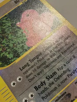 Pokemon TCG Lickitung Reverse Holo Aquapolis 90/147 MP Condition - Image 5