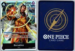 Borsalino (Reprint) OP02-114 Super Rare Premium Booster -The Best- One Piece NM - Image 3