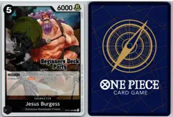 Jesus Burgess Beginners Deck Party OP10-085 One Piece - Image 3