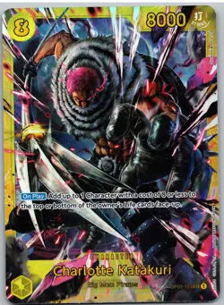 Charlotte Katakuri (Reprint) OP03-123 Premium Booster -The Best- One Piece NM - Image 1