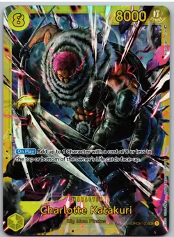 Charlotte Katakuri (Reprint) OP03-123 Premium Booster -The Best- One Piece NM - Image 1
