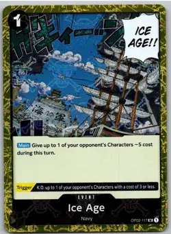 Ice Age (Jolly Roger Foil) OP02-117 Premium Booster -The Best- One Piece NM - Image 1