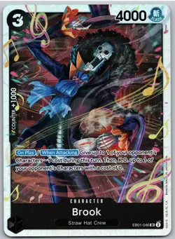 Brook (Reprint) EB01-046 Premium Booster -The Best- Vol. 2 One Piece NM - Image 1