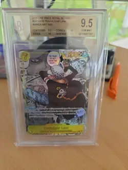 Trafalgar Law OP10-119 Manga Alternate Rare One Piece Karte ENG +AA buggy wanted - Image 1