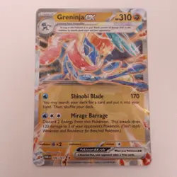 Greninja ex 106/167 Twilight Masquerade Ultra Rare Pokemon TCG Card NM/M - Image 1