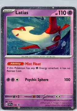 Latias - (Cosmo Holo) 139 Promo SV: Scarlet & Violet Promo Cards 2023 LP - Image 1