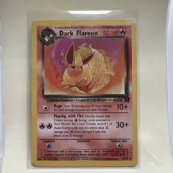 Pokemon Trading Card Game - Dark Flareon 35/82 Team Rocket - Regular - Image 1
