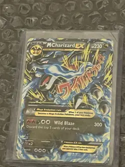 Pokemon TCG Mega M Charizard EX Flashfire Holo Ultra Rare Card 69/106 - Image 1