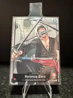 ONE PIECE PREMIUM CARD COLL 25TH ANNIVERSARY ED #001 RORONOA ZORO - Image 1