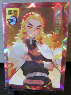 Kyojuro Rengoku Demon Slayer SR Rare Card Premium Collectible Holo CCG NM Yami - Image 2