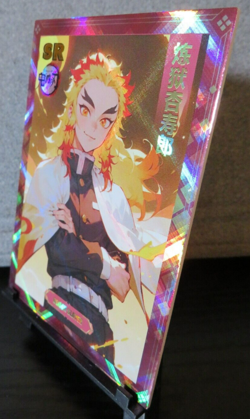 Kyojuro Rengoku Demon Slayer SR Rare Card Premium Collectible Holo CCG NM Yami - Image 3