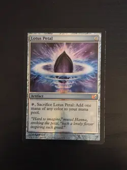 Magic the Gathering MTG - Lotus Petal - From the Vaults Exiled Promo Foil - Image 2