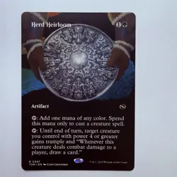 Magic The Gathering Mtg Herd Heirloom Tarkir Dragonstorm Near Mint Borderless - Image 1