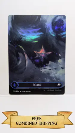 Island (0263) (Borderless) Edge of Eternities Foil - Image 1