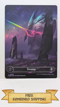 Swamp (0264) (Borderless) Edge of Eternities Foil - Image 1