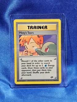 Pokemon TCG Misty’s Tears Gym Challenge 118/132 MP Moderately Played Card - Image 1