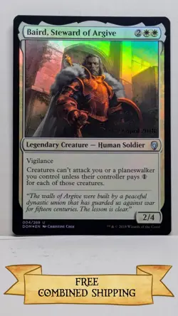 Baird, Steward of Argive Prerelease Promos Foil - Image 1